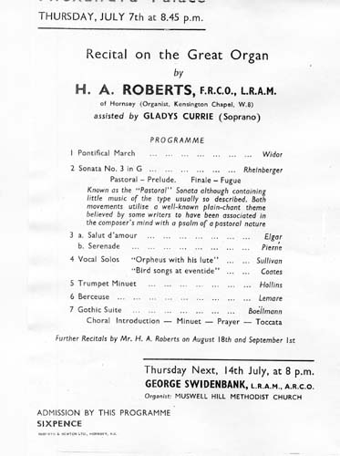 Roberts Programme