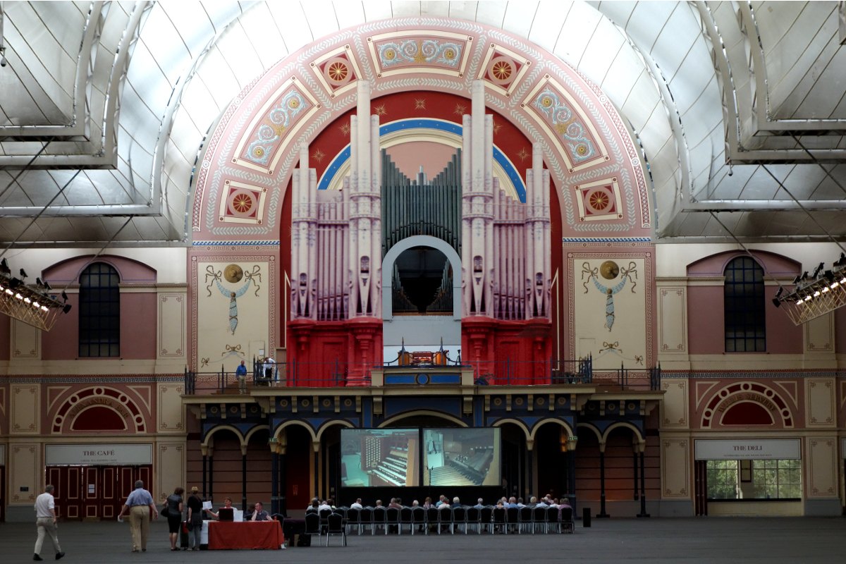 Alexandra Palace Organ CGI final restoration