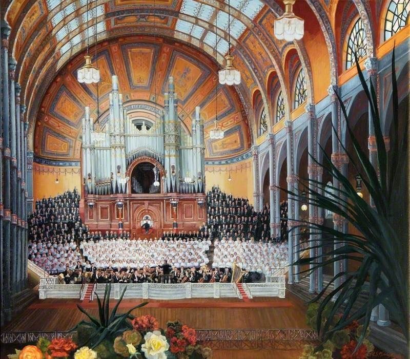 Ally Pally Organ in its hayday